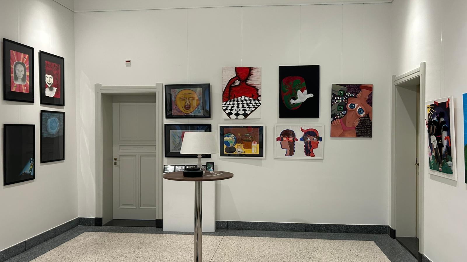 Kunst van het Groen. Eindexamen-leerlingen presenteren kunst