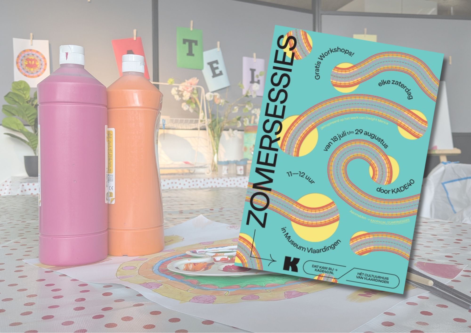 Zomersessie workshop 'Tas zeefdrukken'