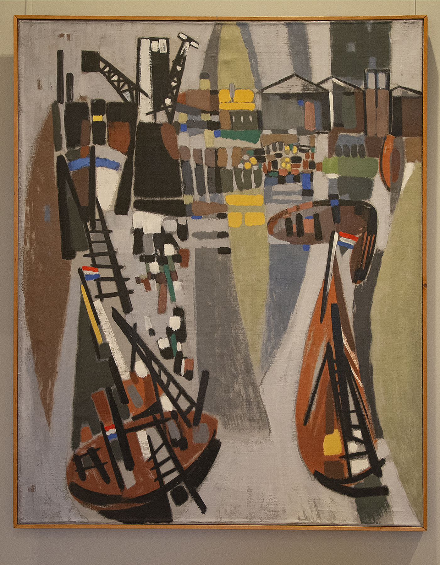 Museum Vlaardingen vindt nog een schilderij uit de jaren 50 terug 