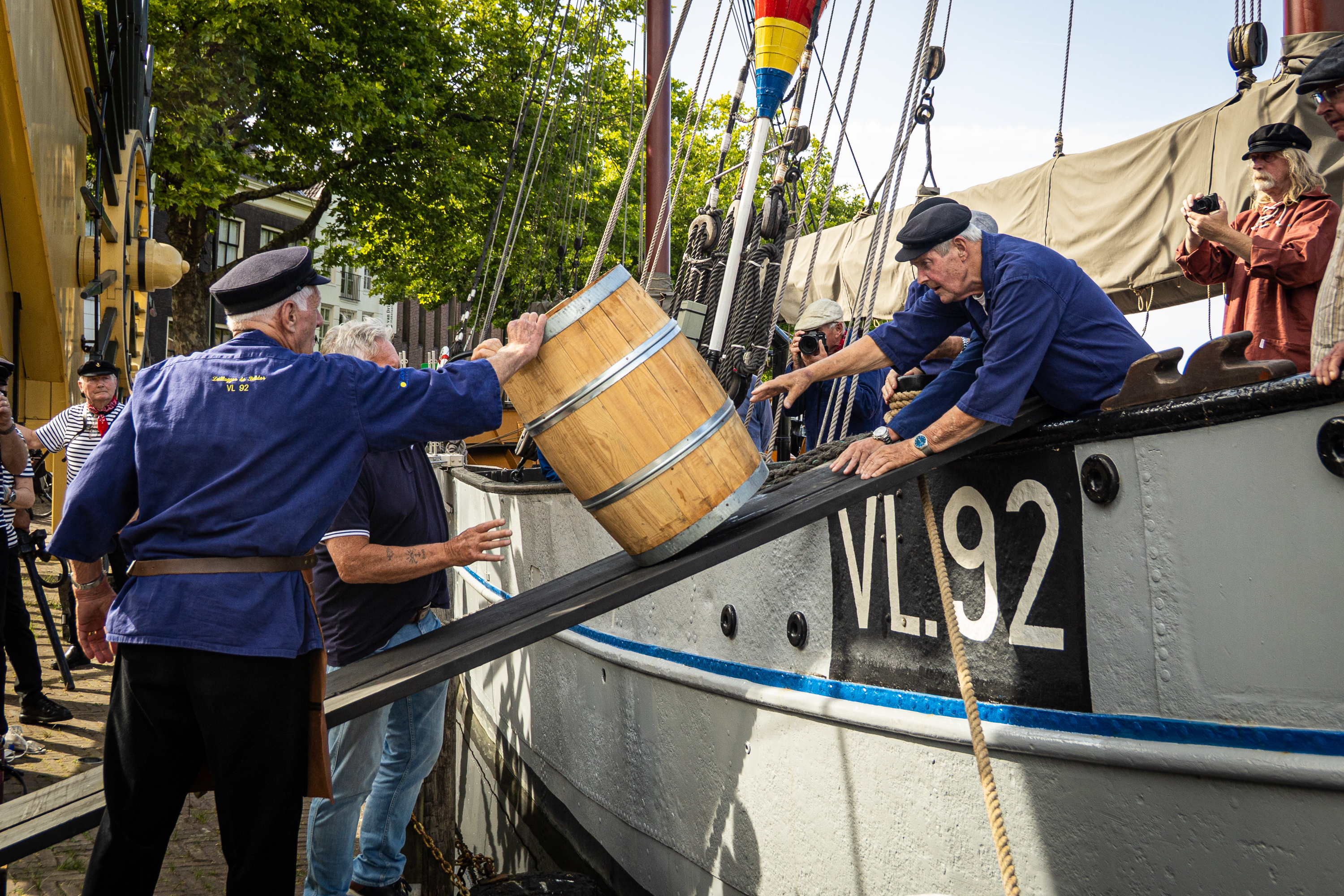 Binnenhalen van de nieuwe haring 2025